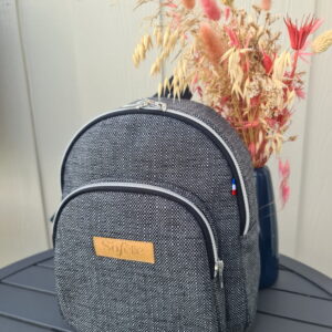 Sac a dos femme en tissu upcyclé léger pratique