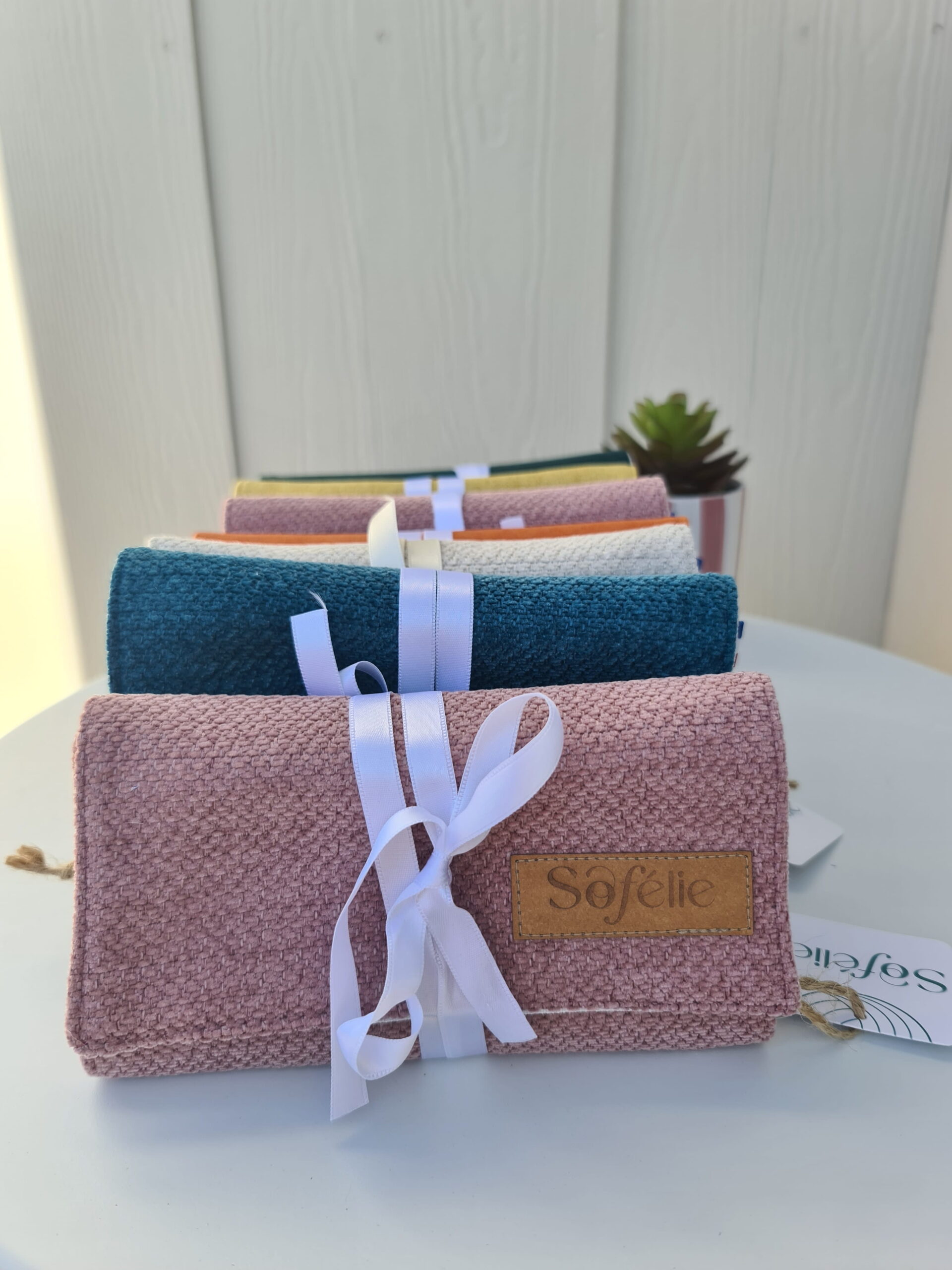 Pochette Bijoux Sofélie couleurs assortis
